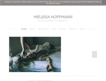 Tablet Screenshot of melissahoffmann.com